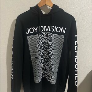 Pleasures Black Joy Division Graphic Hoodie